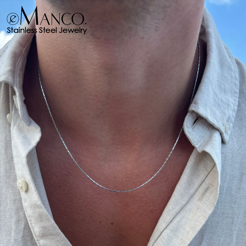 Men'S Fashion For 60 Year Old - eManco New Wire Chain Necklace Burst