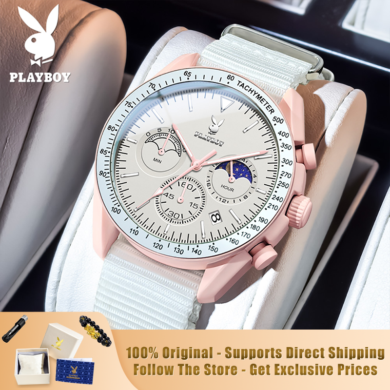 Men'S Fashion Box - PLAYBOY 3508 Brand original authentic watches