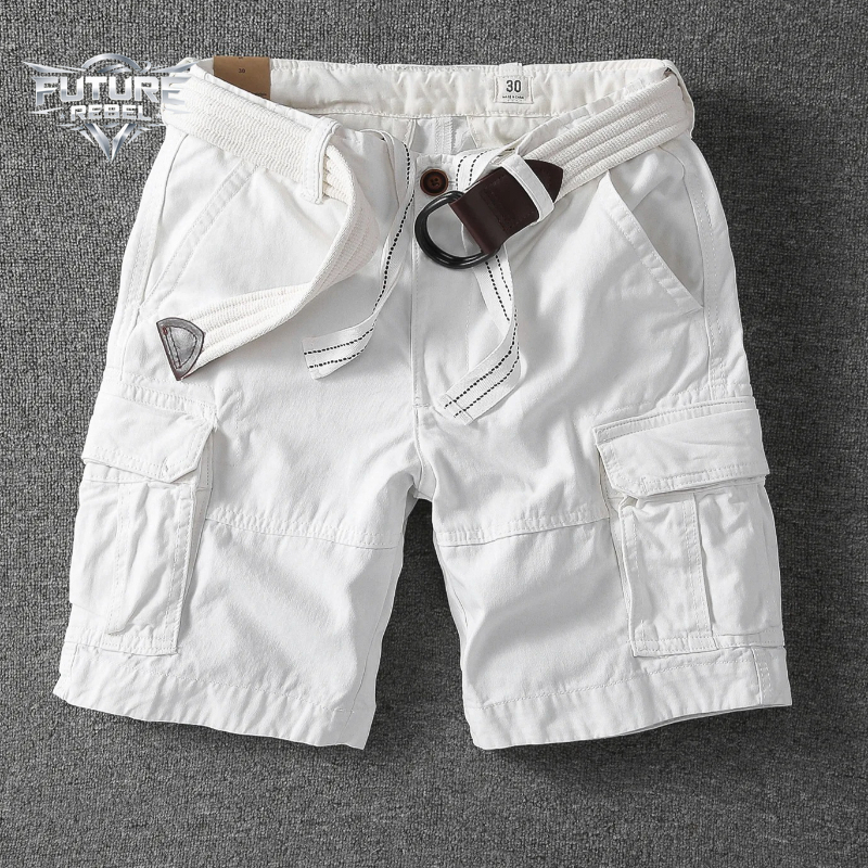 Mens Fashion Cargo Pants - Mens Cargo Shorts Camouflage Streetwear Summer