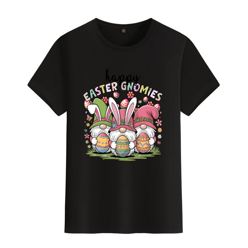 Men's Black Round-Neck Short-S - Men'S Fashion Easter บทวิจารณ์และราคา