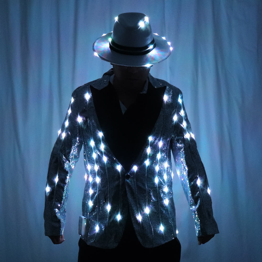 Full Color LED Sequins Fashion - Men'S Fashion For 60 Year Old บทวิจารณ์และราคา
