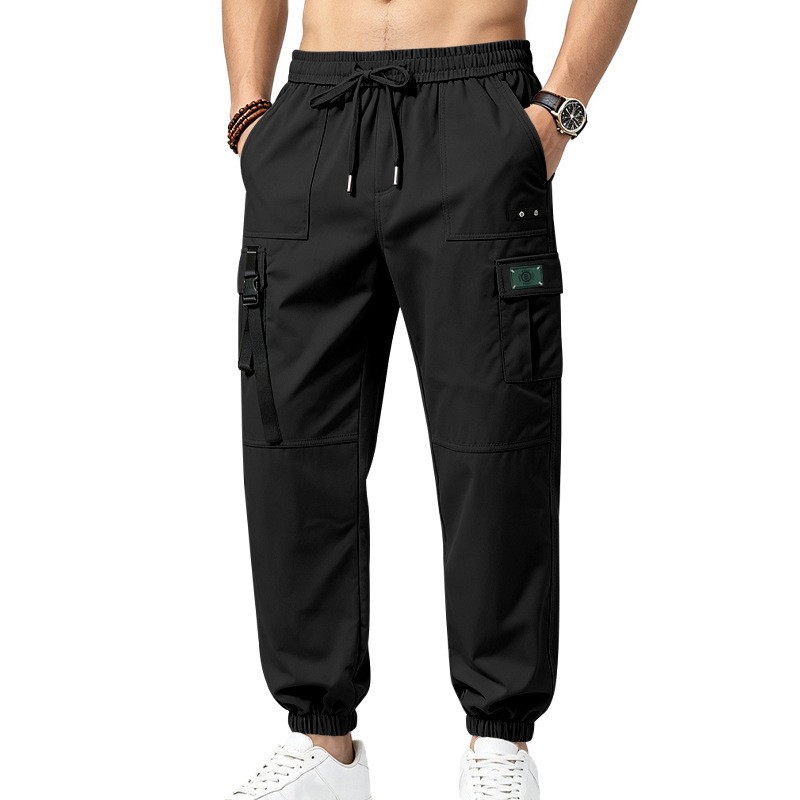 New men's street-style workwea - Mens Fashion Cargo Pants บทวิจารณ์และราคา