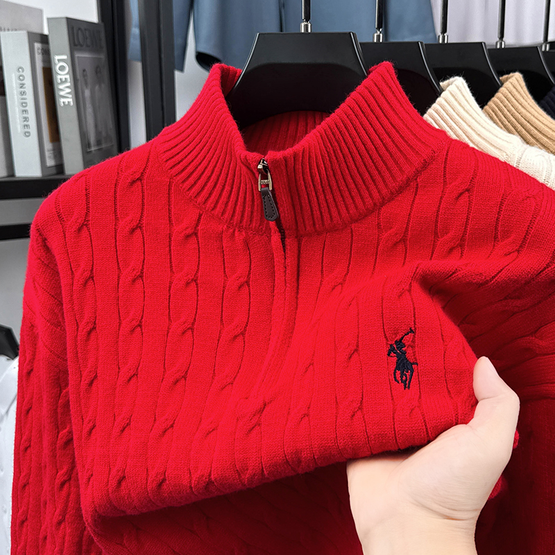 Heshi Brand Fashion American 2 - Turtleneck Sweater Men บทวิจารณ์และราคา