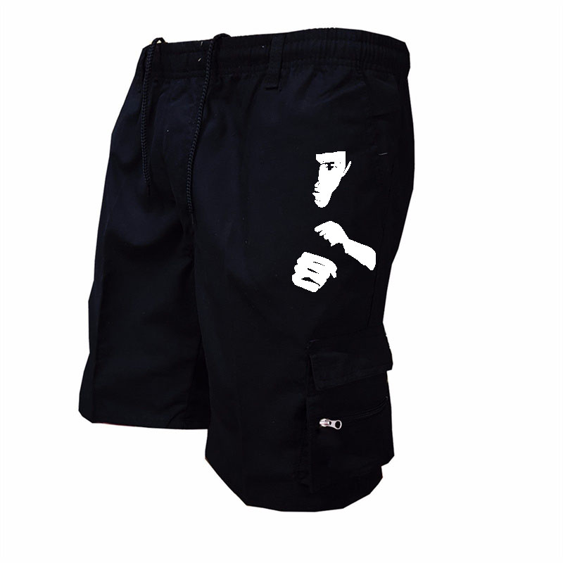 Fashion Print Workwear Shorts  - Mens Fashion Cargo Pants บทวิจารณ์และราคา