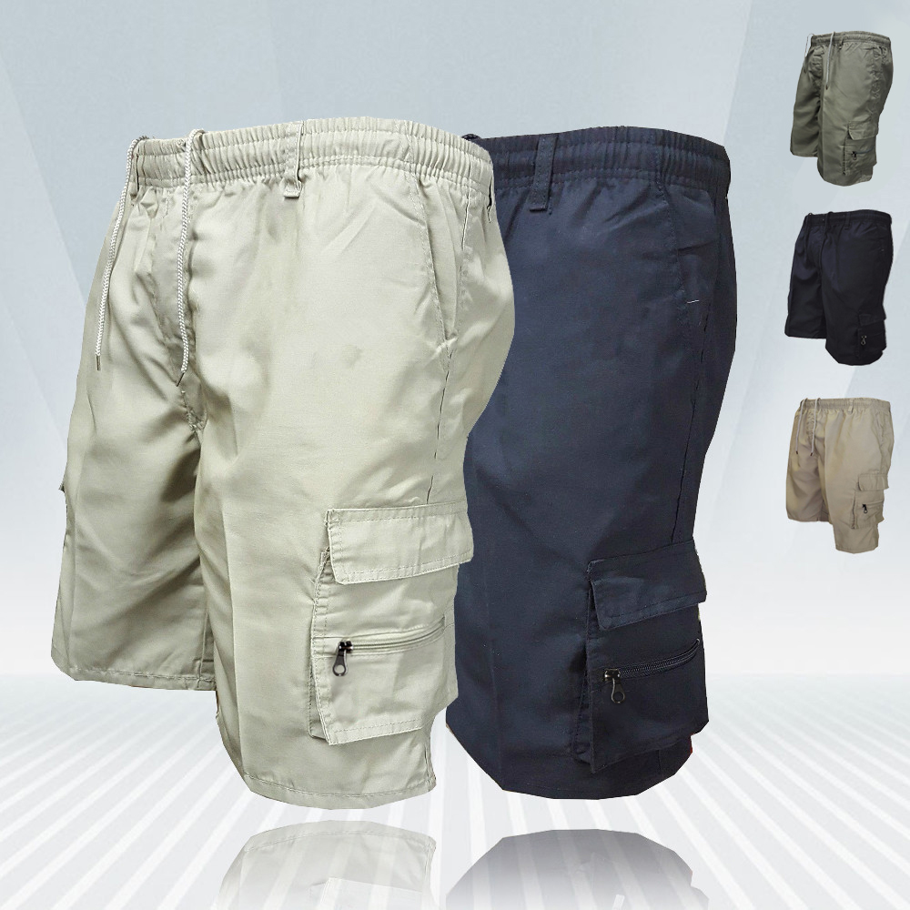 Fashion Men's Cargo Shorts Men - Mens Fashion Cargo Pants บทวิจารณ์และราคา