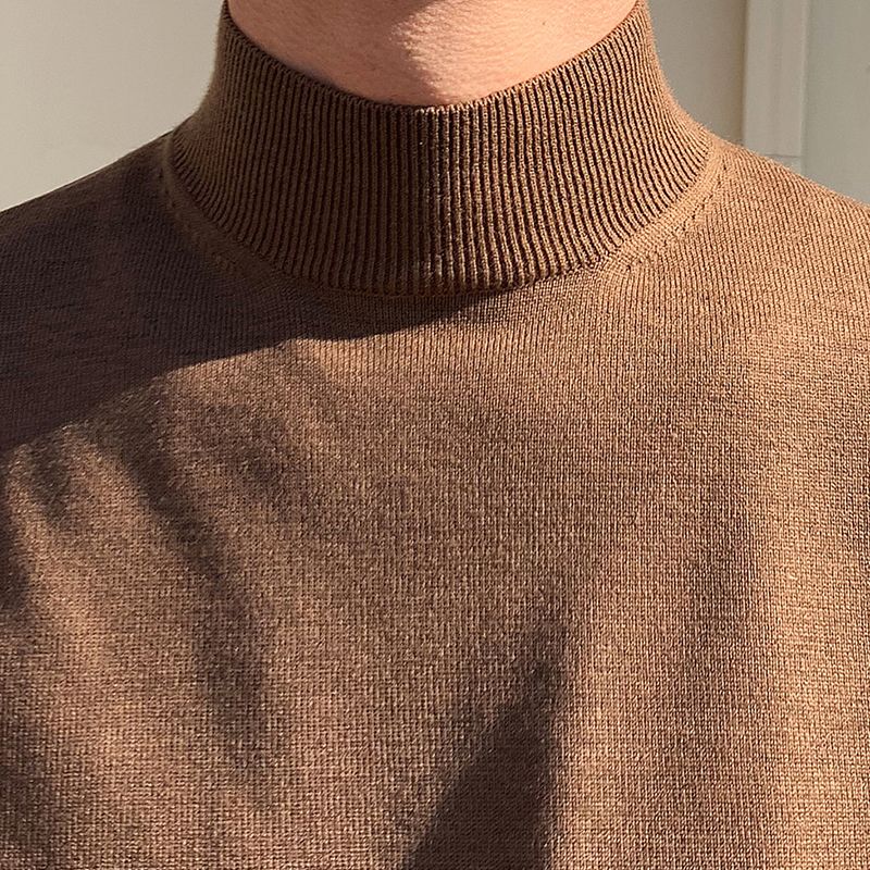 Half-turtleneck Sweater for Me - Turtleneck Sweater Men บทวิจารณ์และราคา