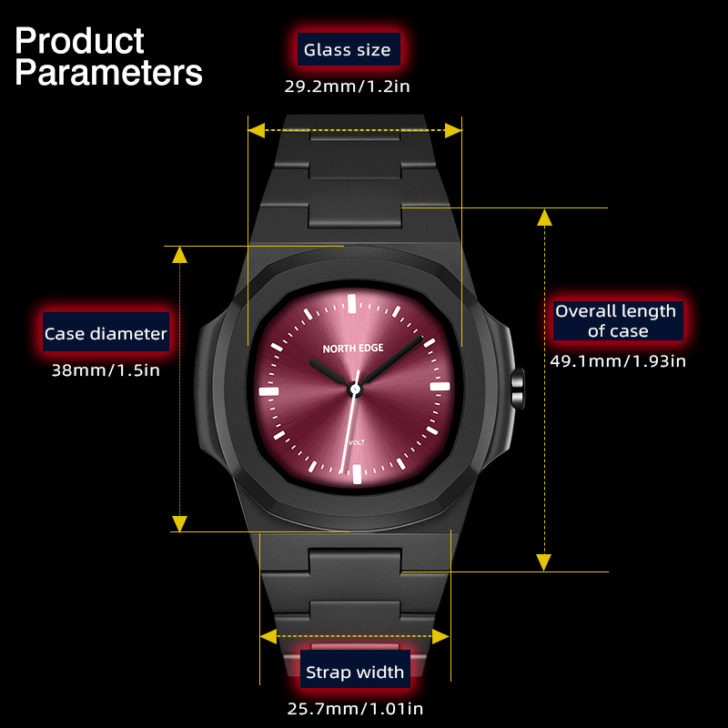 NORTH EDGE Watch for Man New V - Men'S Fashion Box บทวิจารณ์และราคา