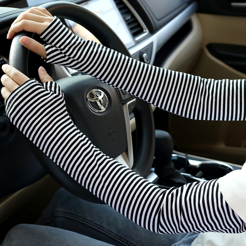 Sunblock sleeve long gloves me - Men'S Fashion Gloves บทวิจารณ์และราคา