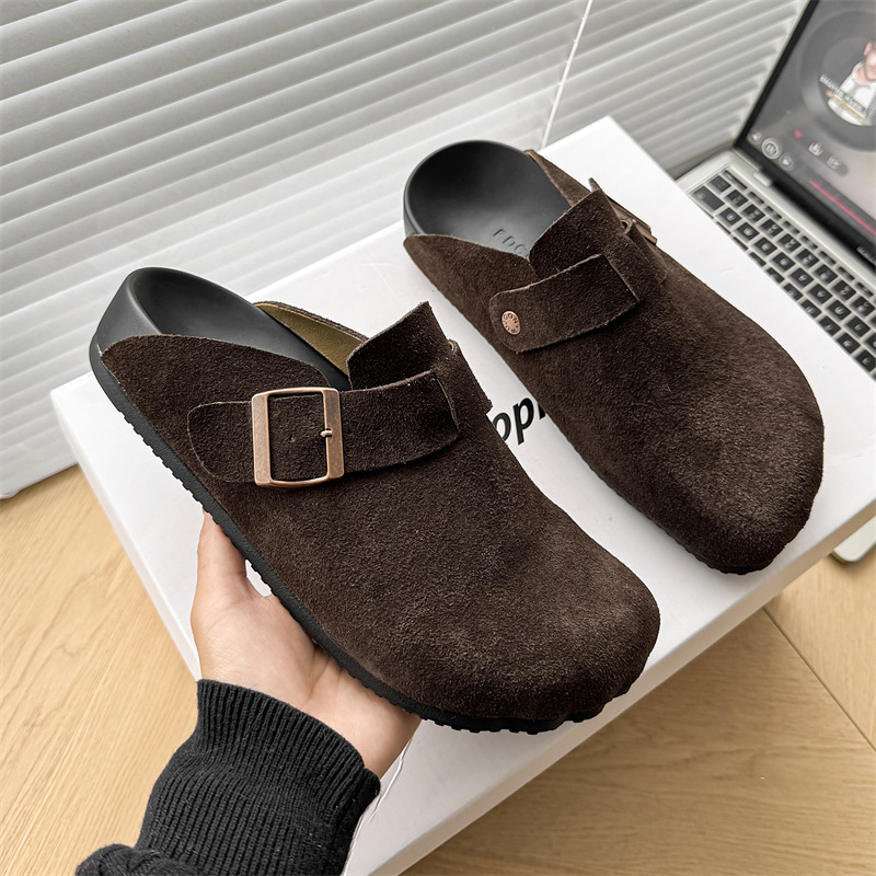 Men's Shoes Mule Shoes Lazy Fl - Mens Fashion Zapatos บทวิจารณ์และราคา