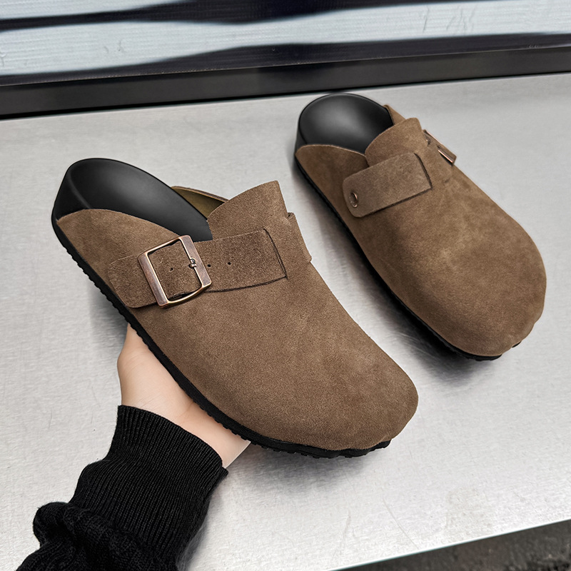 Men's Shoes Mule Shoes Lazy Fl - Mens Fashion Zapatos บทวิจารณ์และราคา