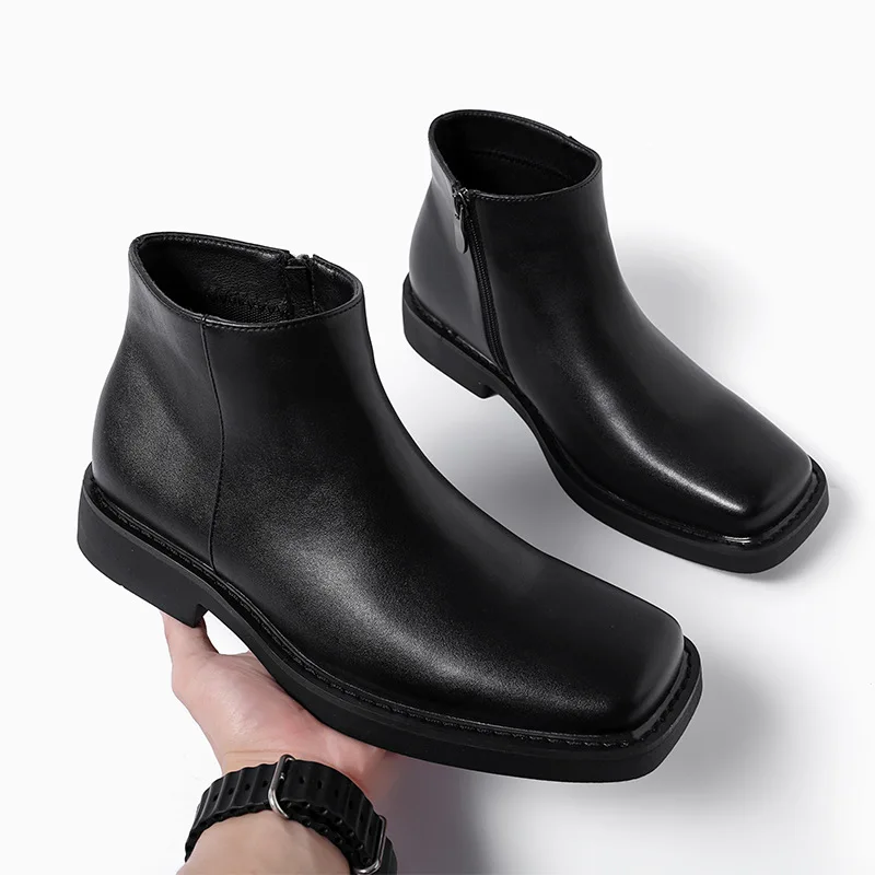 Black New Fashion Men Casual L - Mens Fashion Dress Shoes บทวิจารณ์และราคา