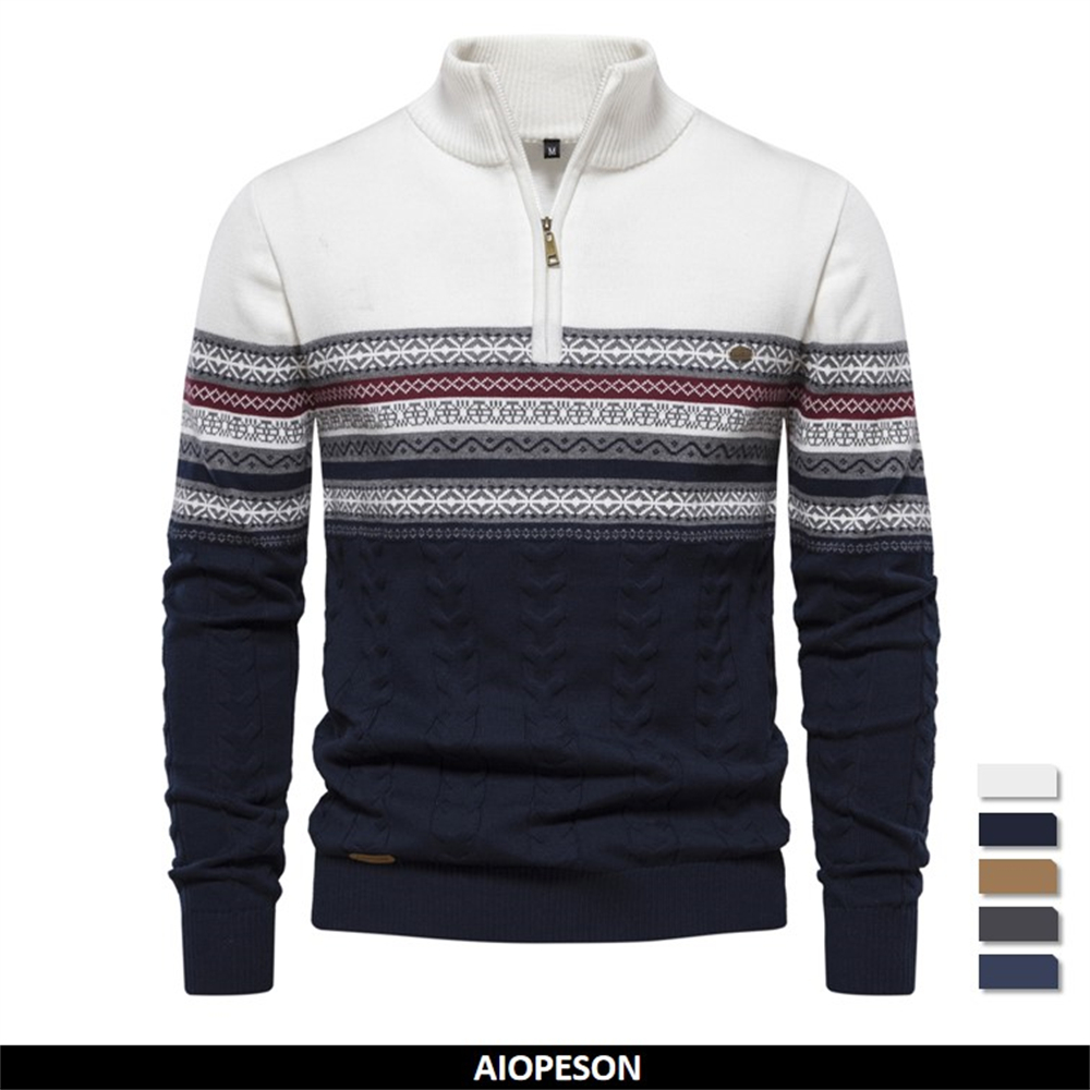 2023 New Autumn High Quality Z - Turtleneck Sweater Men บทวิจารณ์และราคา