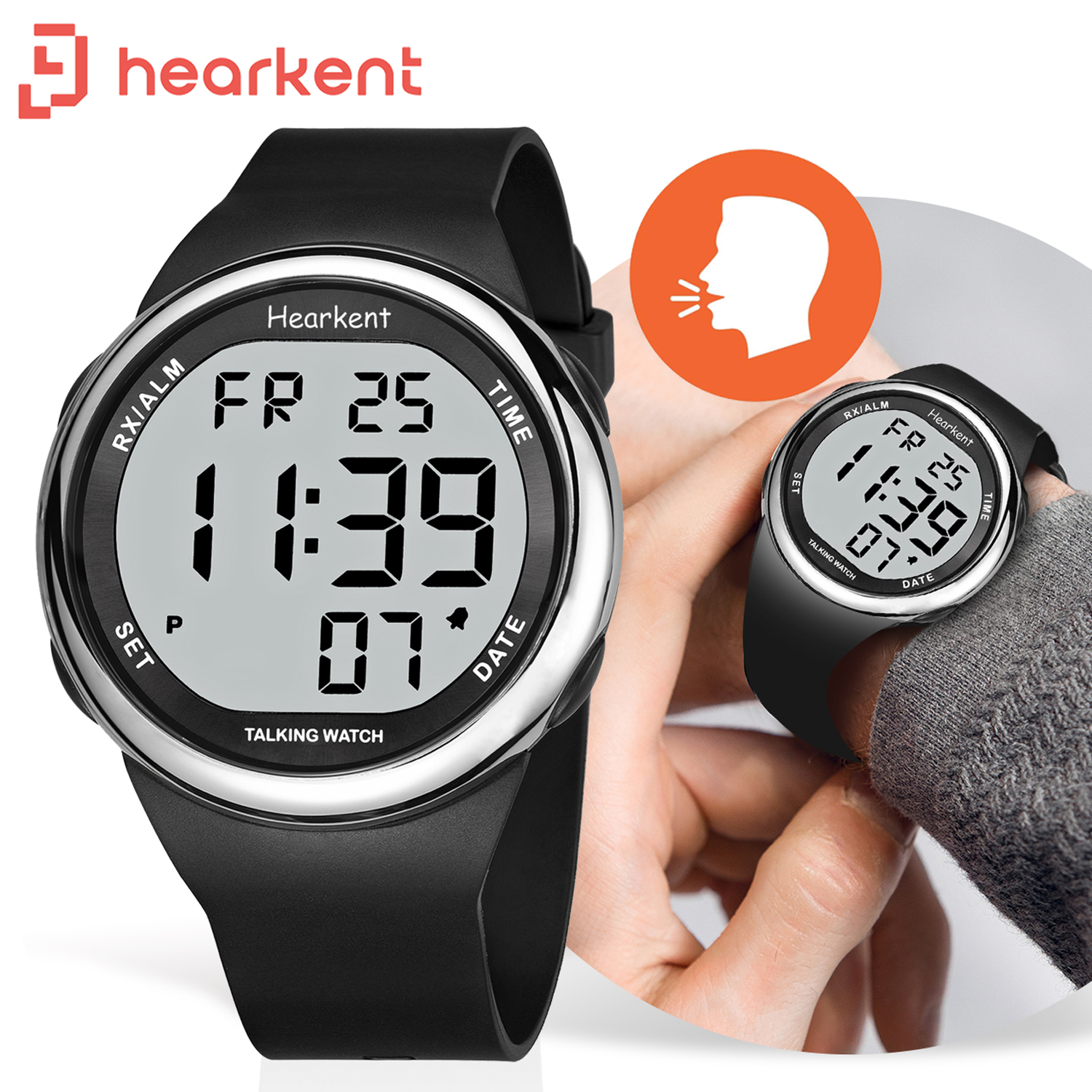Hearkent Spanish Talking Watch - Men'S Fashion For 60 Year Old บทวิจารณ์และราคา