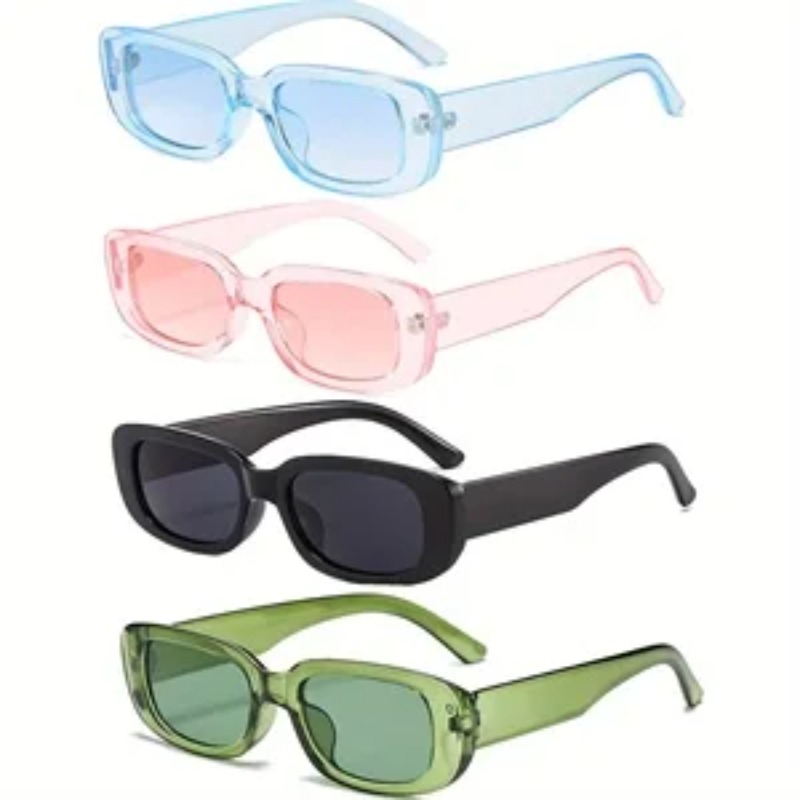1/4pcs New Small Square Sungla - Men'S Fashion Old Money บทวิจารณ์และราคา