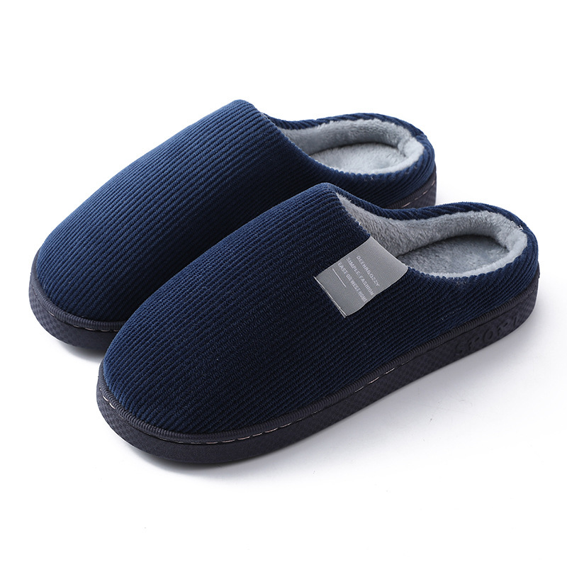 Winter Warm Men Fur Slippers H - Mens Fashion Zapatos บทวิจารณ์และราคา