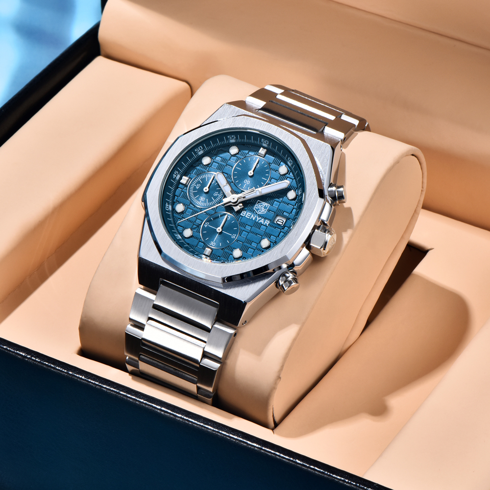 2025 New BENYAR Men's Watches  - Men'S Fashion Box บทวิจารณ์และราคา