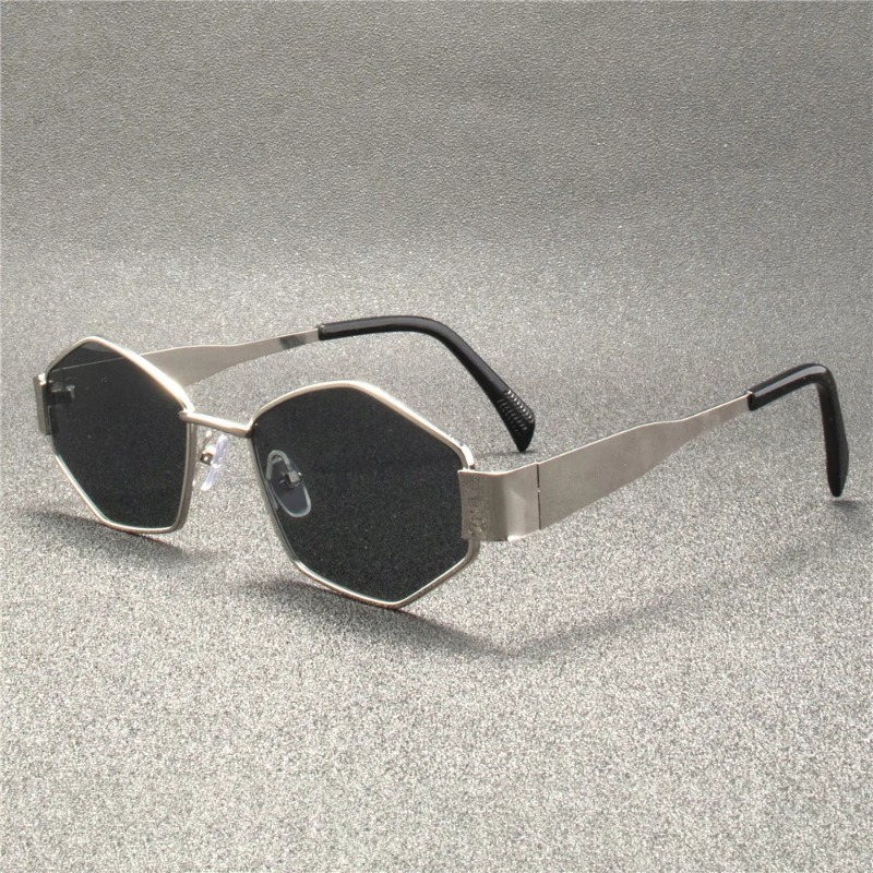 Vintage Punk Style Sunglasses  - Men'S Fashion Old Money บทวิจารณ์และราคา