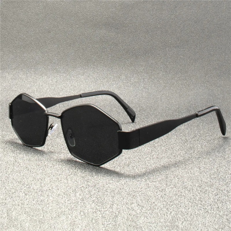 Vintage Punk Style Sunglasses  - Men'S Fashion Old Money บทวิจารณ์และราคา