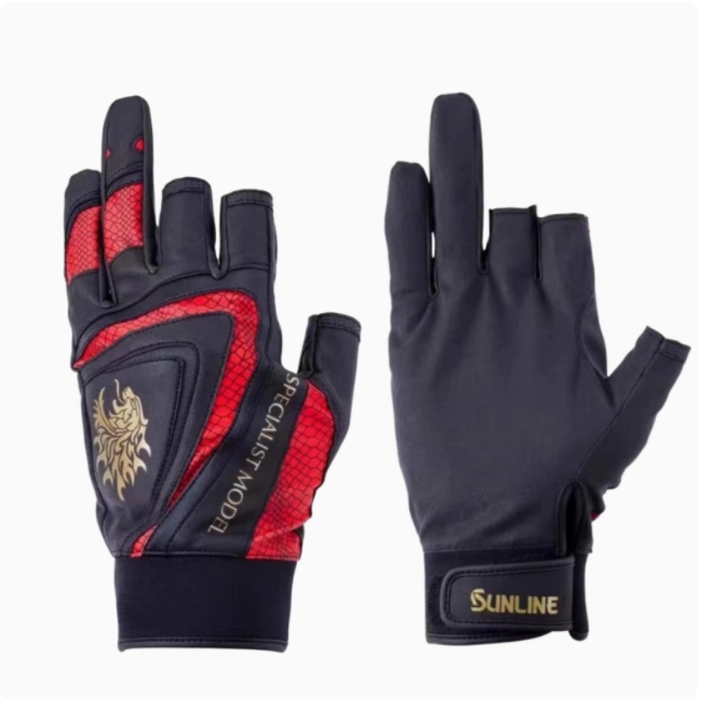 NEW SUNLINE Men Fishing Gloves - Men'S Fashion Gloves บทวิจารณ์และราคา