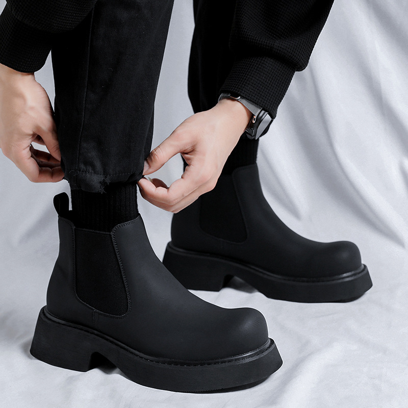 mens luxury fashion chelsea bo - Mens Fashion Dress Shoes บทวิจารณ์และราคา