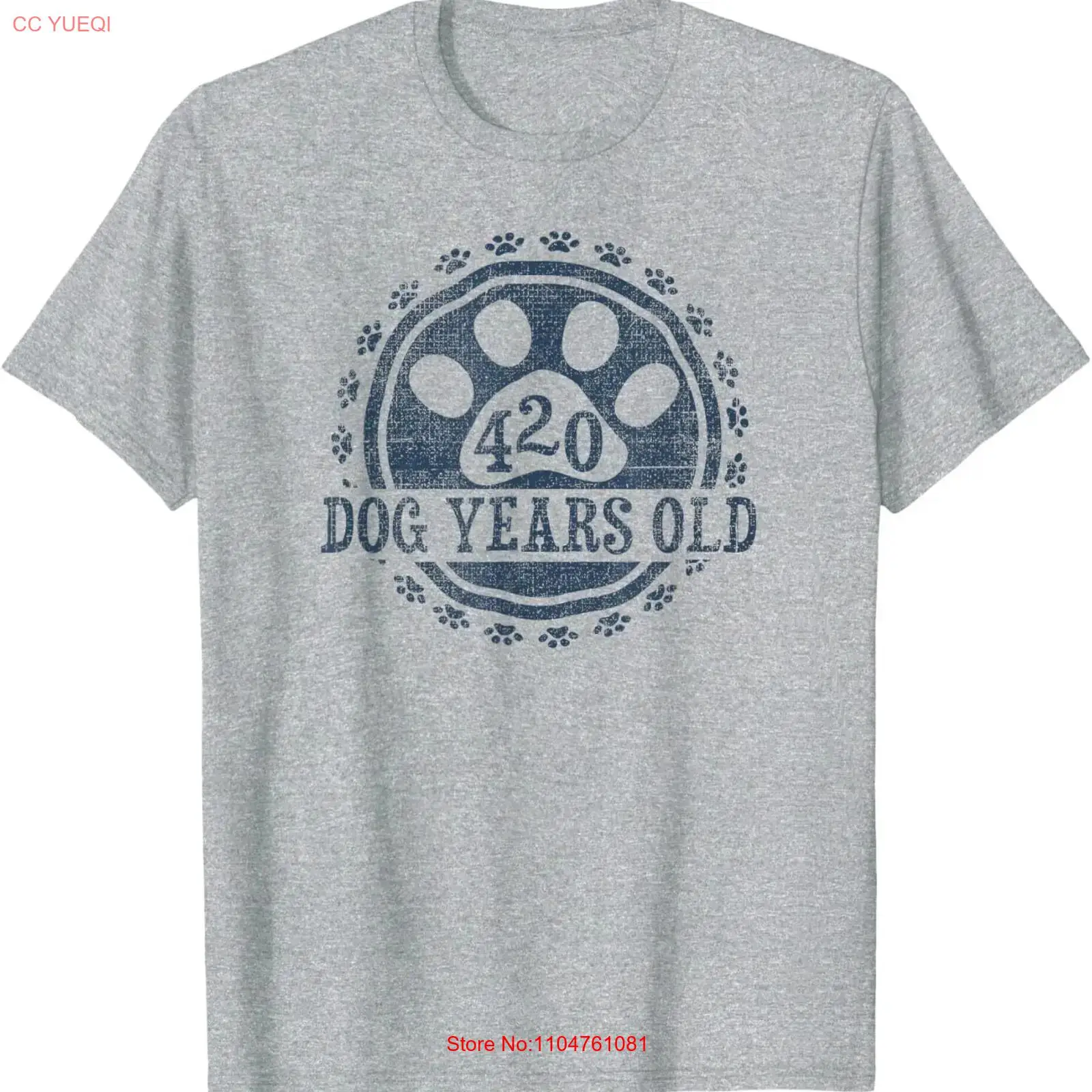 420 Dog Years Old 60 in Human  - Men'S Fashion For 60 Year Old บทวิจารณ์และราคา