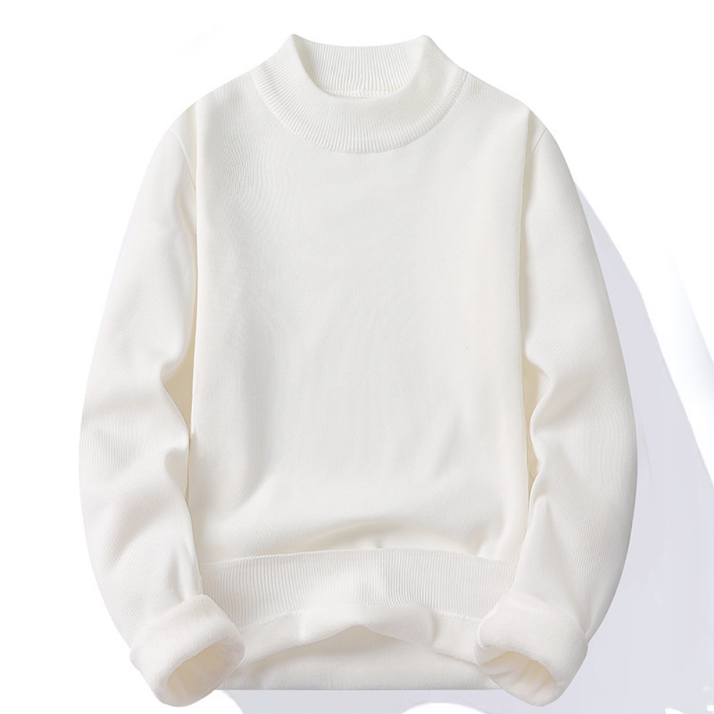 Fashion Men's Casual Slim Fit  - Turtleneck Sweater Men บทวิจารณ์และราคา