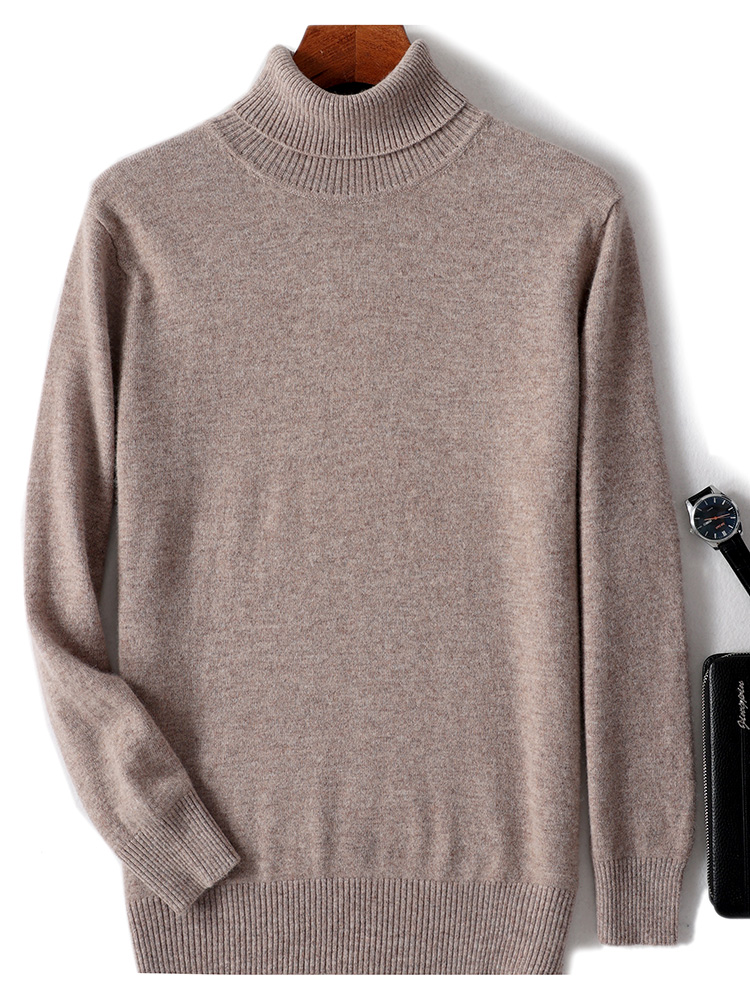 Autumn Winter Men Wool Turtlen - Turtleneck Sweater Men บทวิจารณ์และราคา
