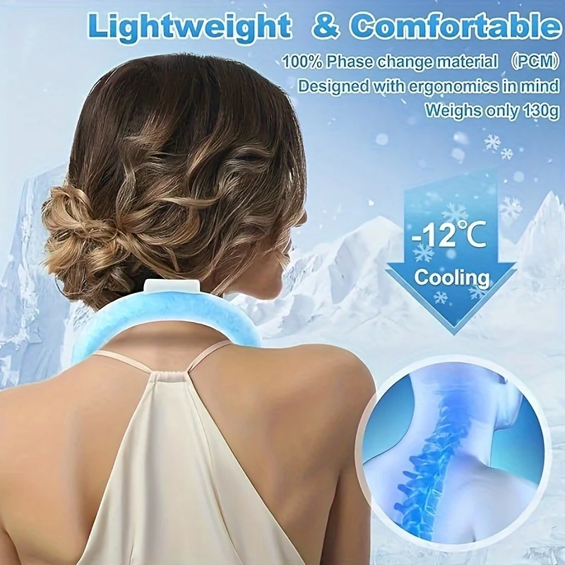 Wearable Neck Cooler Reusable  - Men'S Fashion For Hot Weather บทวิจารณ์และราคา