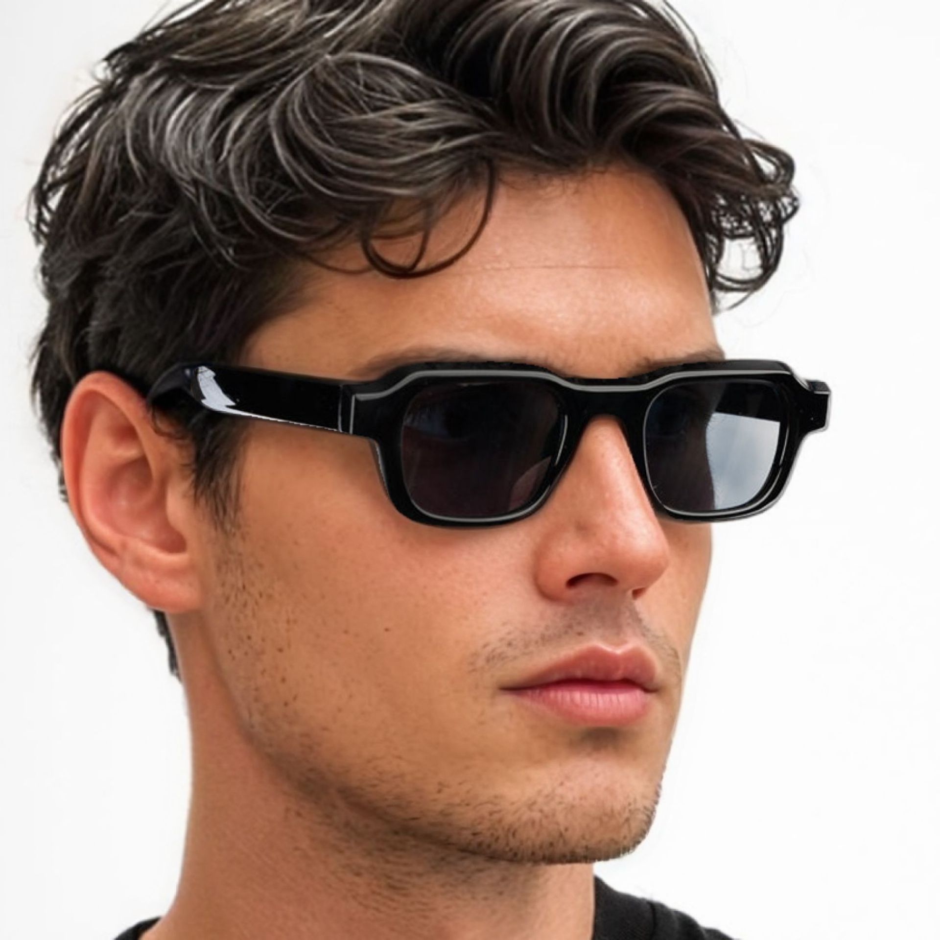 Women Vintage Rectangle Frame  - Men'S Fashion Old Money บทวิจารณ์และราคา