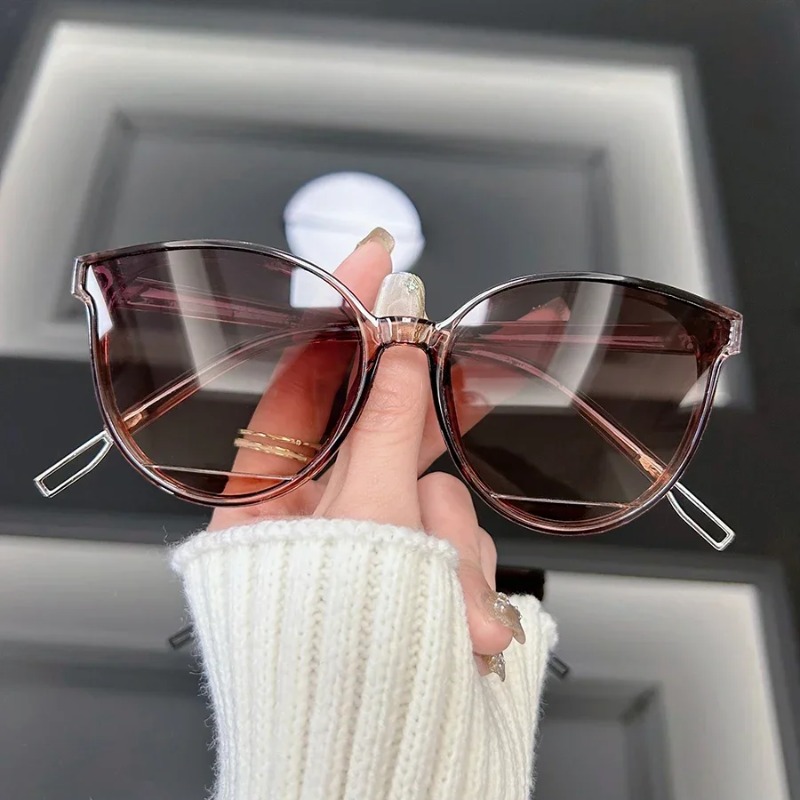 Cat Eye Vintage Sunglasses Wom - Men'S Fashion Old Money บทวิจารณ์และราคา