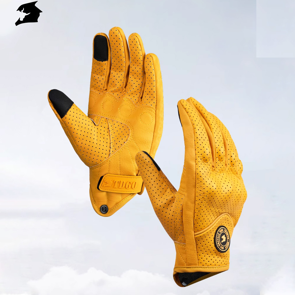 Yellow Motorcycle Breathable R - Men'S Fashion Gloves บทวิจารณ์และราคา