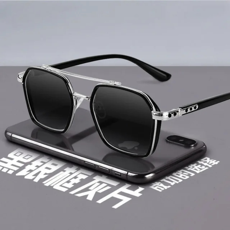 Trendy Anti-UV Sunglasses Men' - Men'S Fashion Old Money บทวิจารณ์และราคา