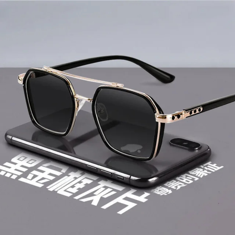 Trendy Anti-UV Sunglasses Men' - Men'S Fashion Old Money บทวิจารณ์และราคา