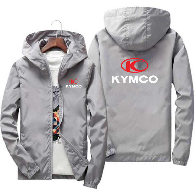 Spring Summer KYMCO Bomber Jac - Mens Fashion Bomber Jacket บทวิจารณ์และราคา