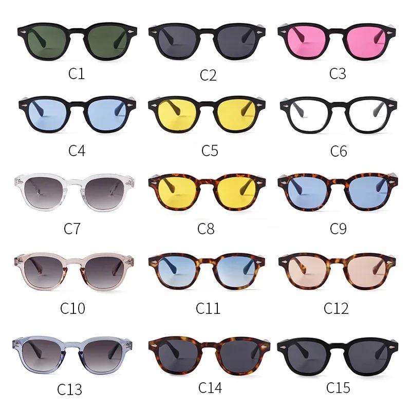 Vintage Round Sunglasses Women - Men'S Fashion Old Money บทวิจารณ์และราคา