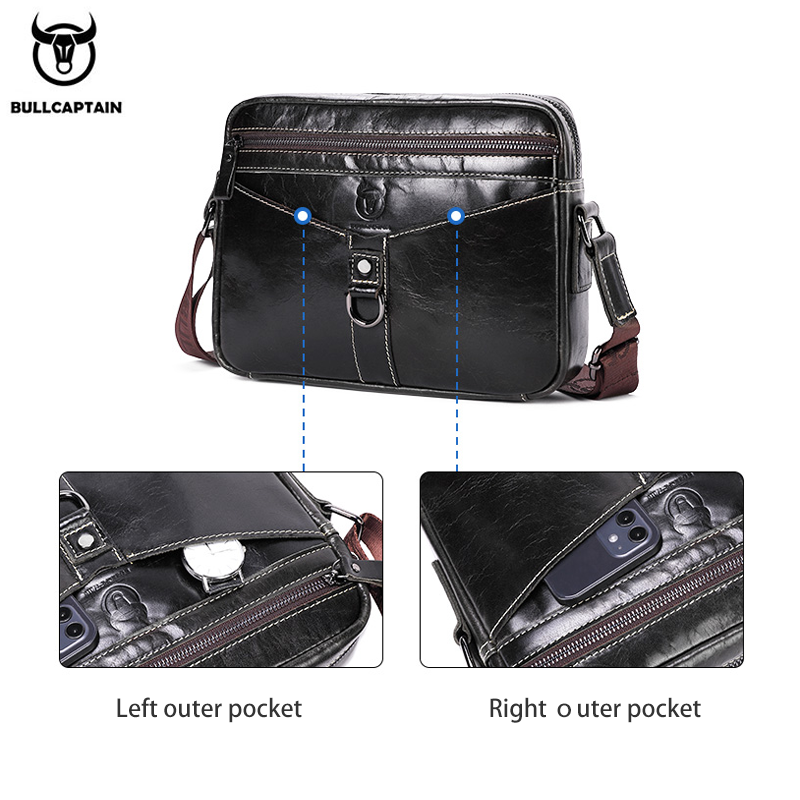 BULLCAPTAIN Genuine Cowhide Me - Men'S Fashion For 60 Year Old บทวิจารณ์และราคา