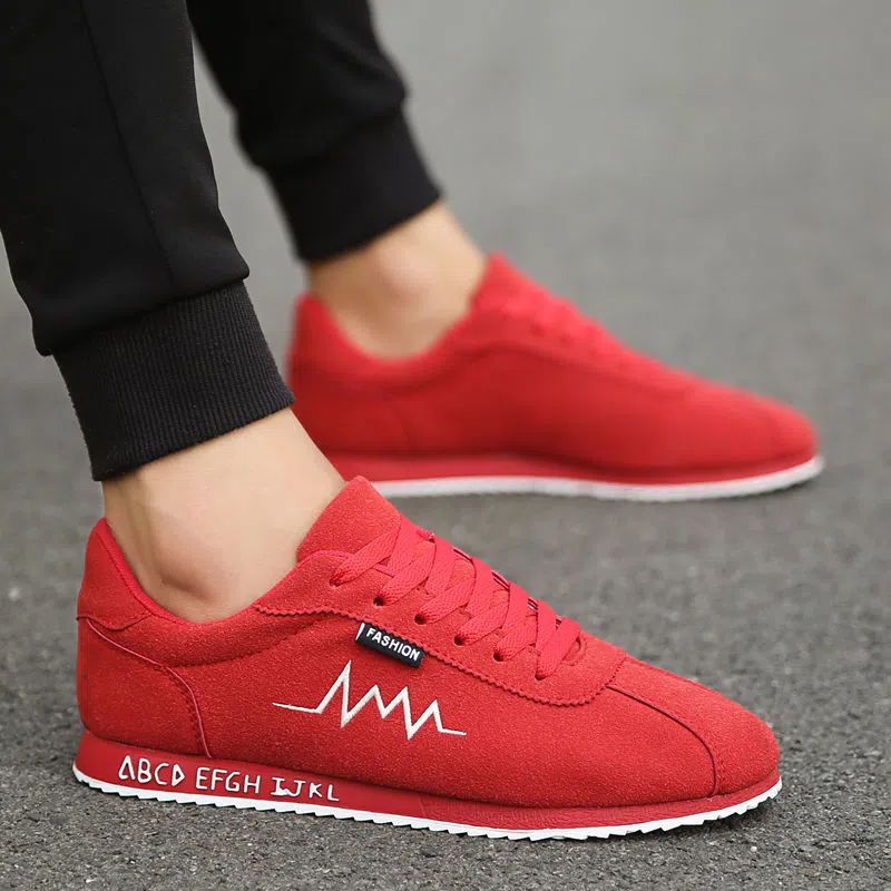 2025 Fashion Red Men's Summer  - Mens Fashion Trainers 2025 บทวิจารณ์และราคา