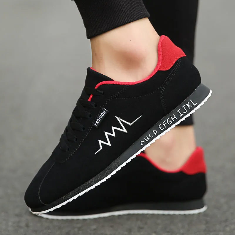 2025 Fashion Red Men's Summer  - Mens Fashion Trainers 2025 บทวิจารณ์และราคา