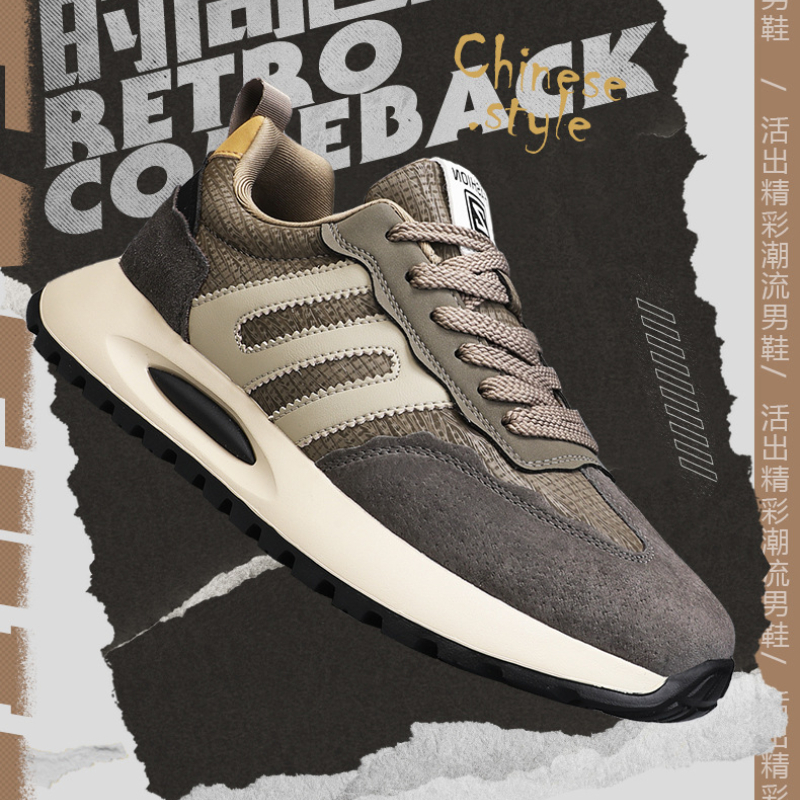 New Men's Shoes Brand Male Sne - Mens Fashion Trainers 2025 บทวิจารณ์และราคา