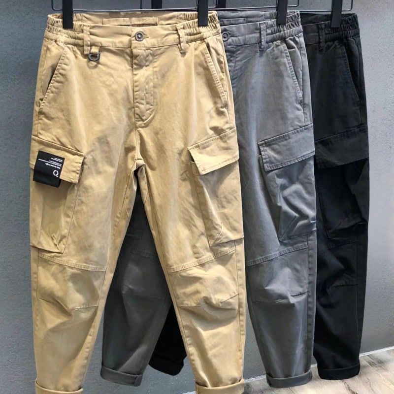 Handsome Fashion Stickers Mult - Mens Fashion Cargo Pants บทวิจารณ์และราคา