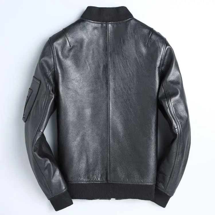 YR!Free shipping.wholesales.Br - Mens Fashion Bomber Jacket บทวิจารณ์และราคา