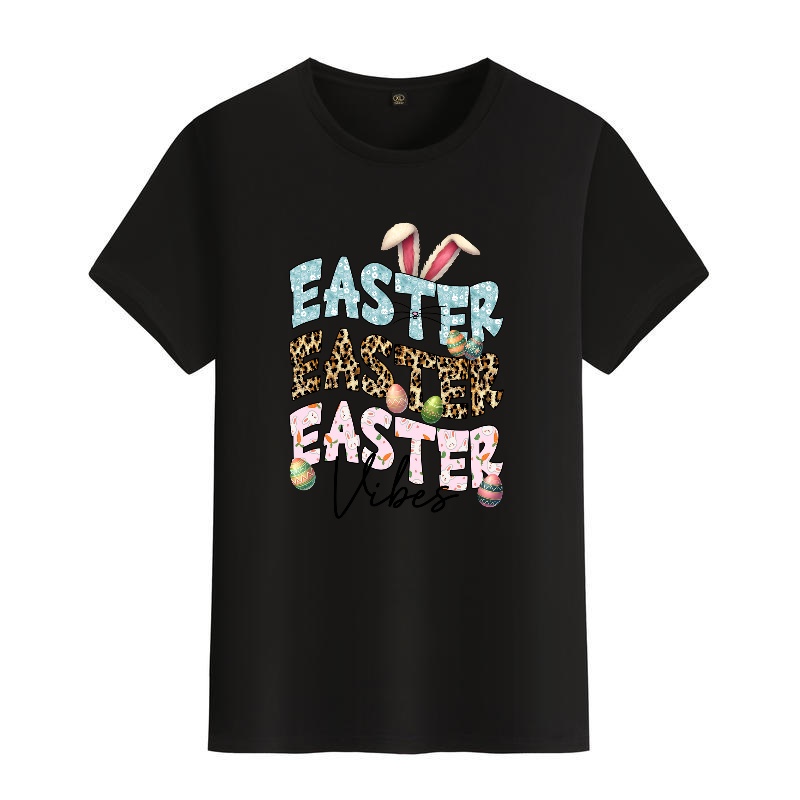 Men's Black Round-Neck Short-S - Men'S Fashion Easter บทวิจารณ์และราคา