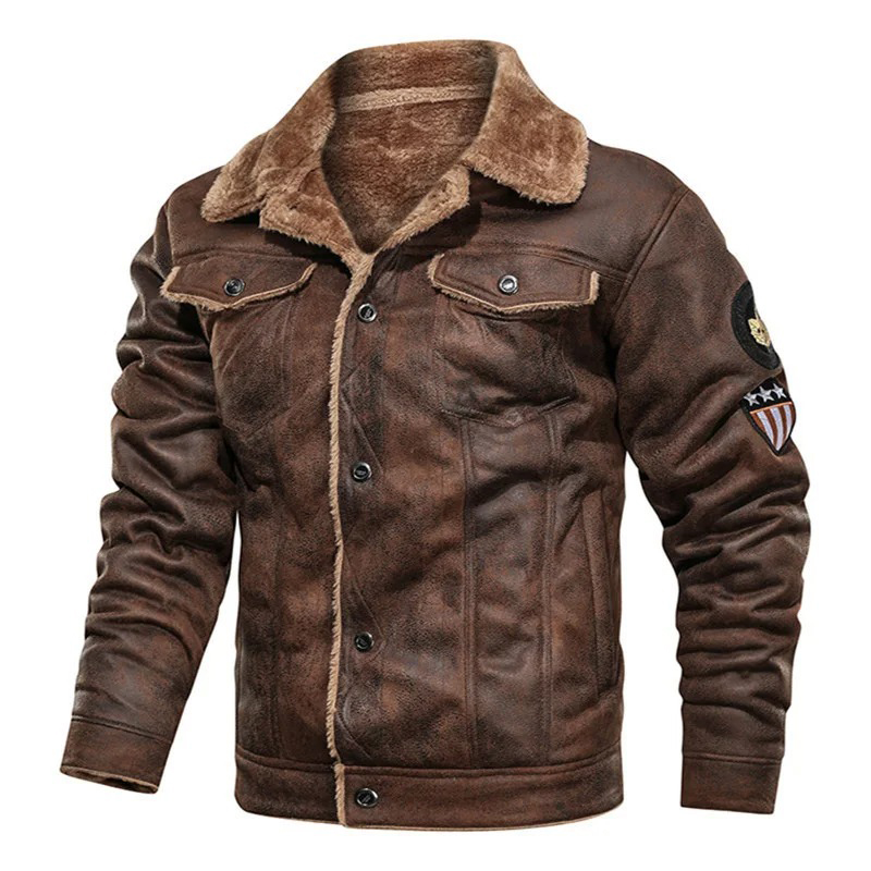 Winter Men Bomber Jacket Motor - Mens Fashion Bomber Jacket บทวิจารณ์และราคา