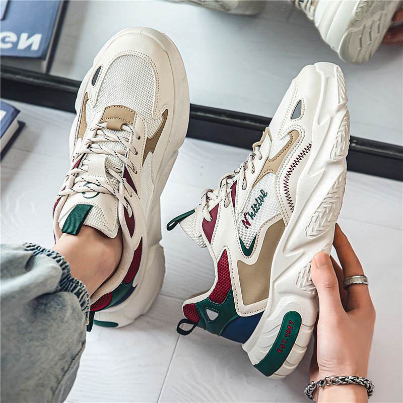 Fashion Men's Sneakers Breatha - Mens Fashion Zapatos บทวิจารณ์และราคา