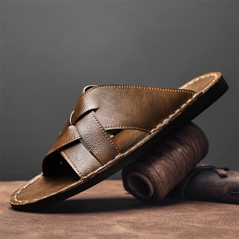 Fashion Genuine Leather Men Sl - Mens Fashion Zapatos บทวิจารณ์และราคา