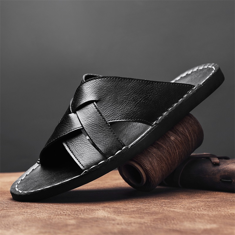 Fashion Genuine Leather Men Sl - Mens Fashion Zapatos บทวิจารณ์และราคา