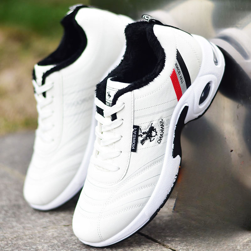 Men's leather sneakers Casual  - Mens Fashion Zapatos บทวิจารณ์และราคา