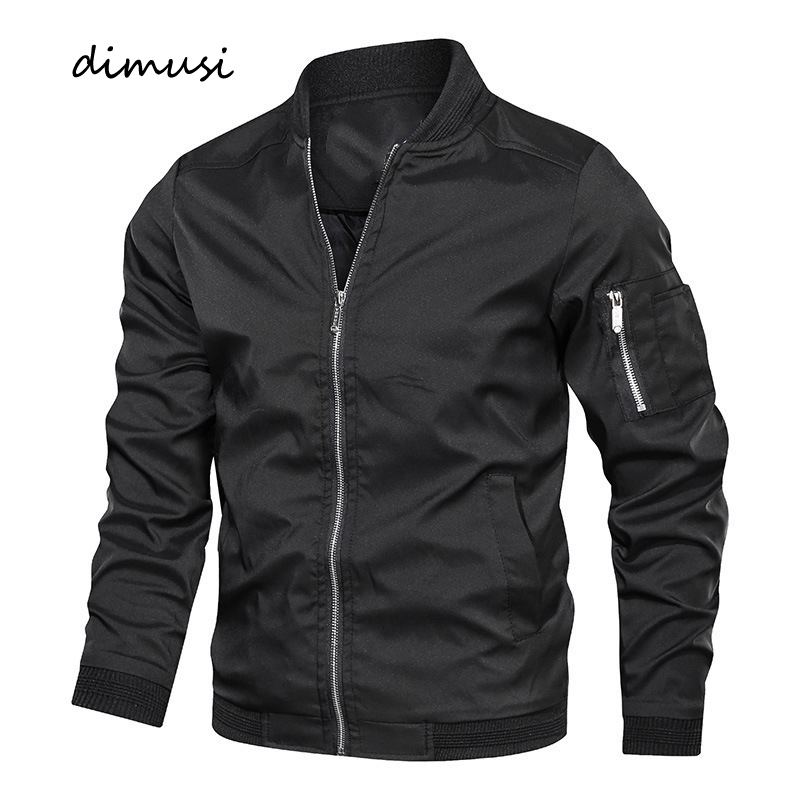 Spring Autumn Men's Bomber Jac - Mens Fashion Bomber Jacket บทวิจารณ์และราคา