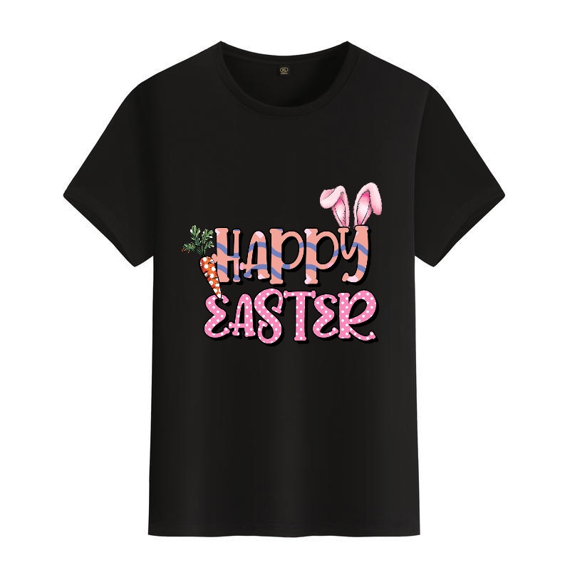 Men's Black Round-Neck Short-S - Men'S Fashion Easter บทวิจารณ์และราคา