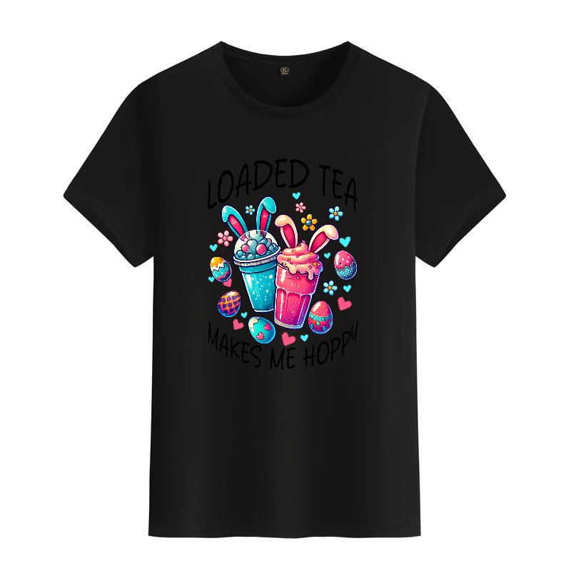 Men's Black Round-Neck Short-S - Men'S Fashion Easter บทวิจารณ์และราคา